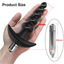 Load image into Gallery viewer, Abel Vibrating Anal Plug &amp; Prostate Massager
