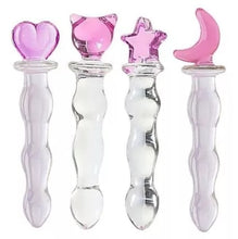 Load image into Gallery viewer, Glass Dildos with Shapes
