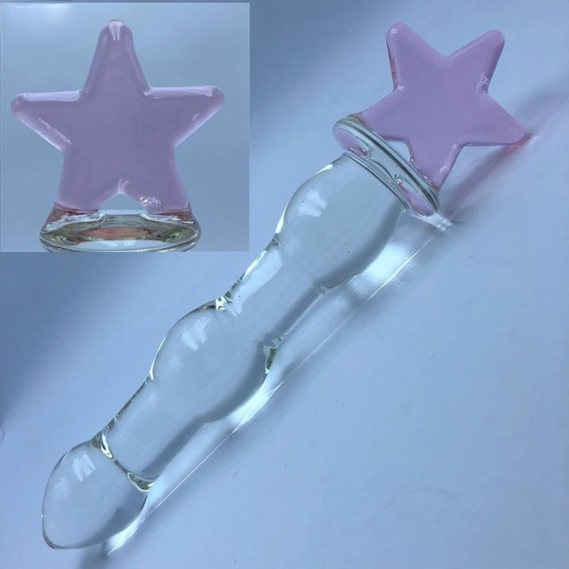 Glass Dildos with Shapes